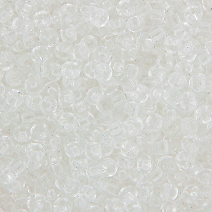 Miyuki Seed Beads 8-0 Crystal TR.