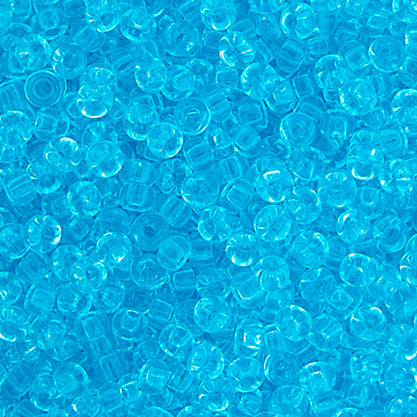 Miyuki Seed Beads  11-0 Aqua TR.