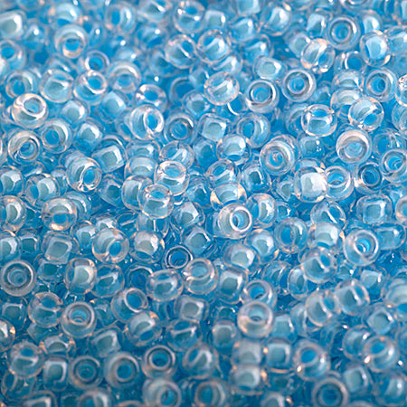 Miyuki Seed Beads 11-0 LT. Blue Luminous Neon C-L