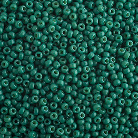 Miyuki Seed Beads  11-0 Palms Green Opa.Duraco