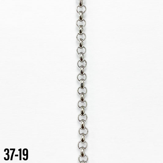 304 Stainless Steel Rolo Chain 3mm (yard)