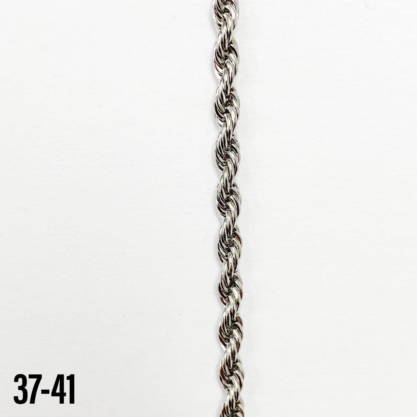 304 Stainless Steel 3mm Rope Chain (yard)