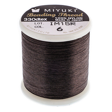 Miyuki Nylon Beading Thread B Brown