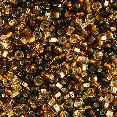 Czech Seed Beads  10-0 TOPAZ MIX S-L