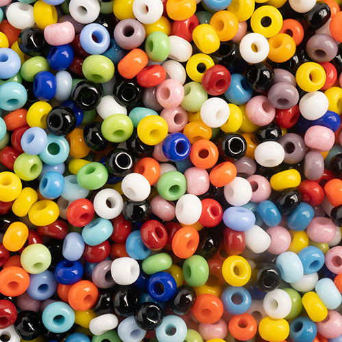 Czech Seed Beads 10-0 OP. ASSORTED