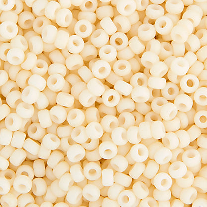 Miyuki Seed Beads  8-0 Cream OP. Matte