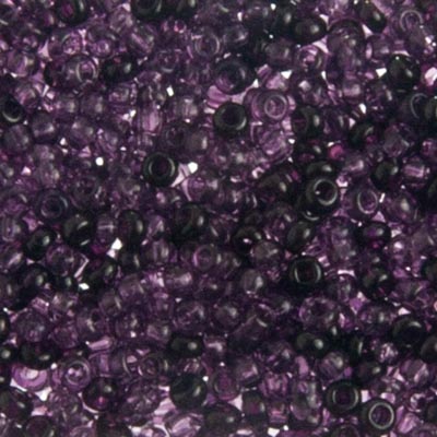 Czech Seed Beads 10-0 TR. Amethyst