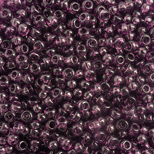 Czech Seed Beads  10-0 TR AMETHYST