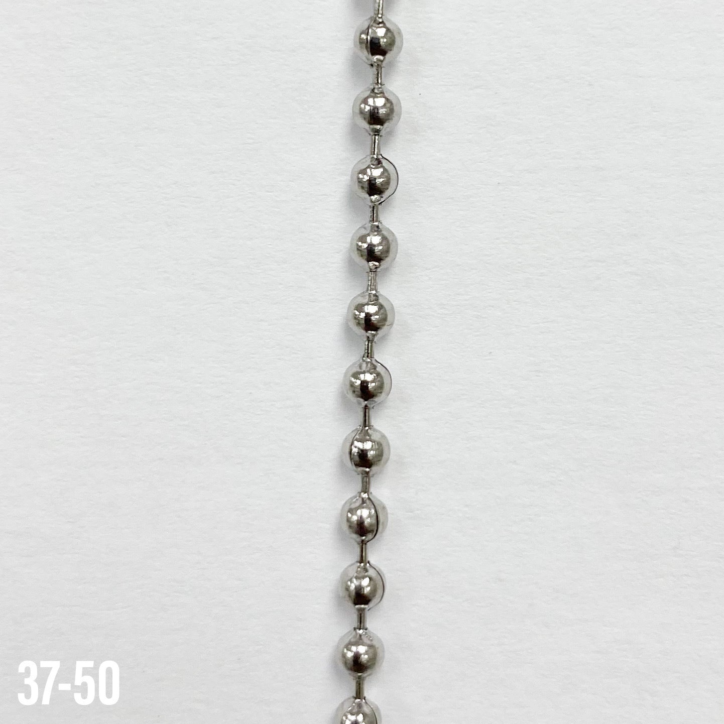 304 Stainless Steel 2.5mm Ball Chain (yard)