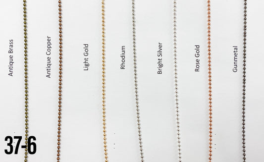 Brass Ball Chain Light Gold (yard)