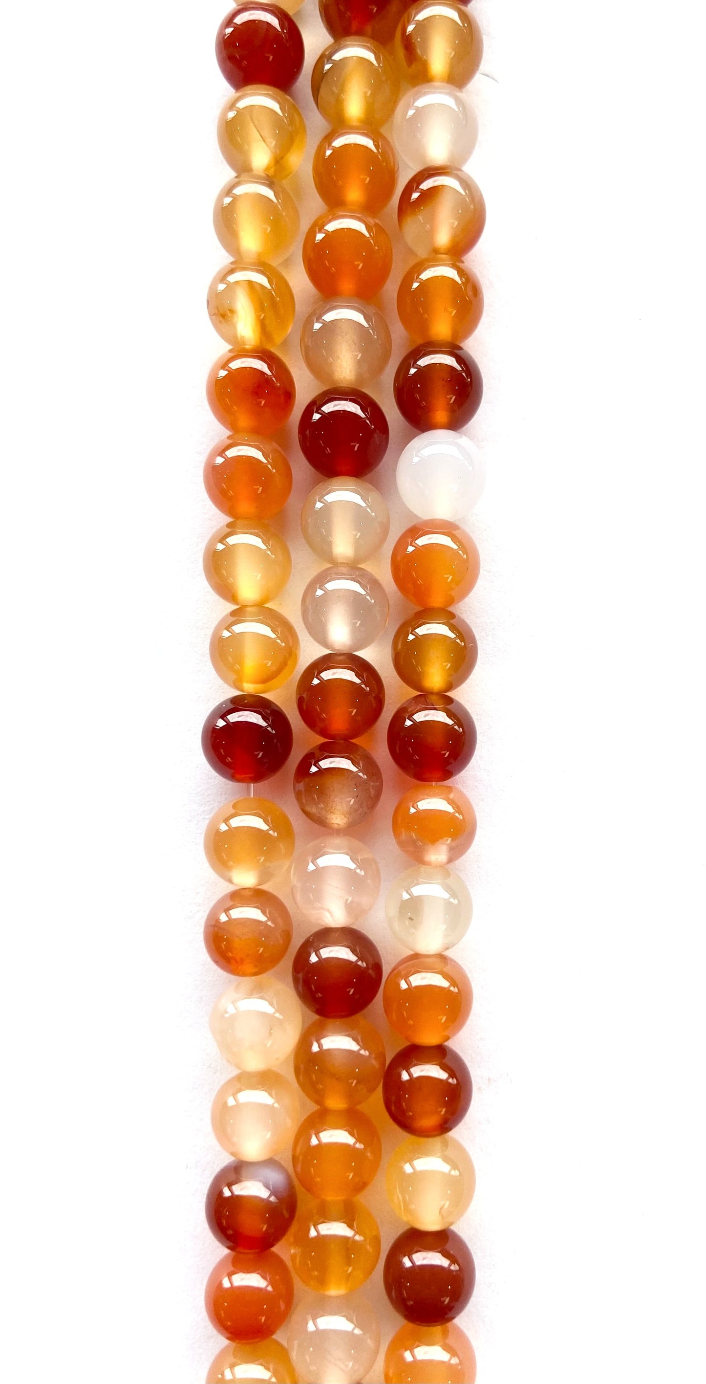 Natural Carnelian Beads 8mm