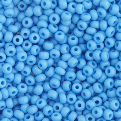 Czech Seed Beads 8-0 OP. LT. BLUE