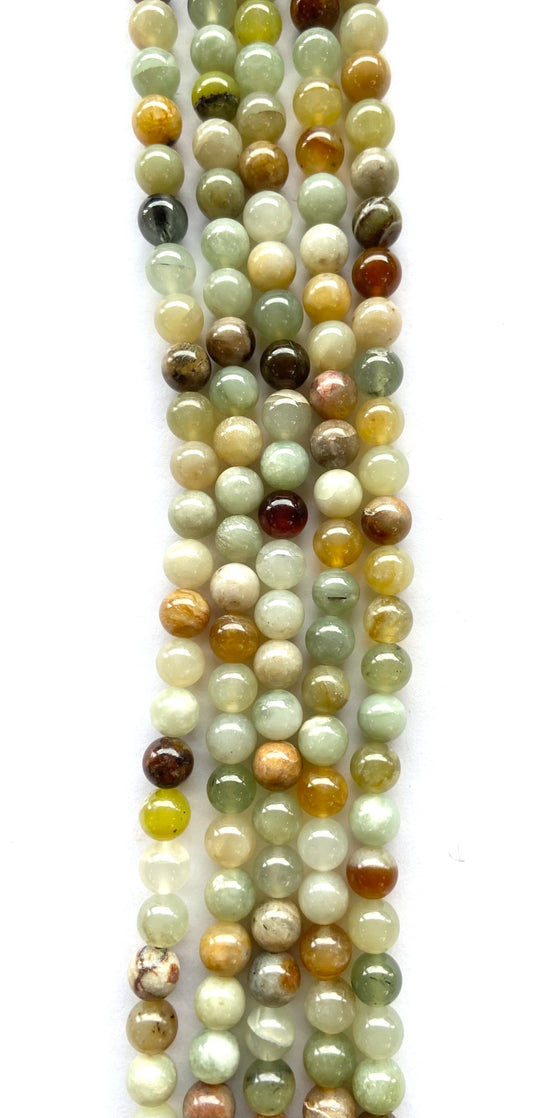 Sepentine  Jade Beads 8mm