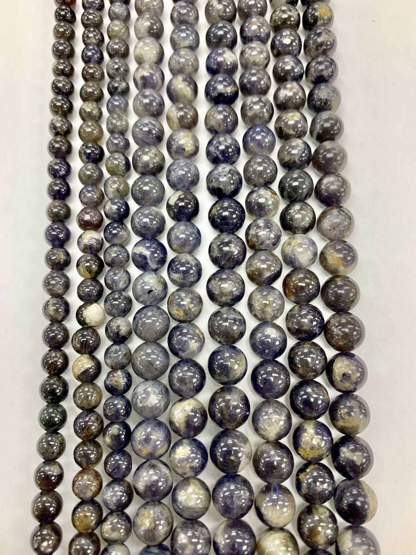 Natural Iolite Beads 8mm