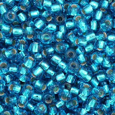 Czech Seed Beads  11-0 Dark Aqua S-L