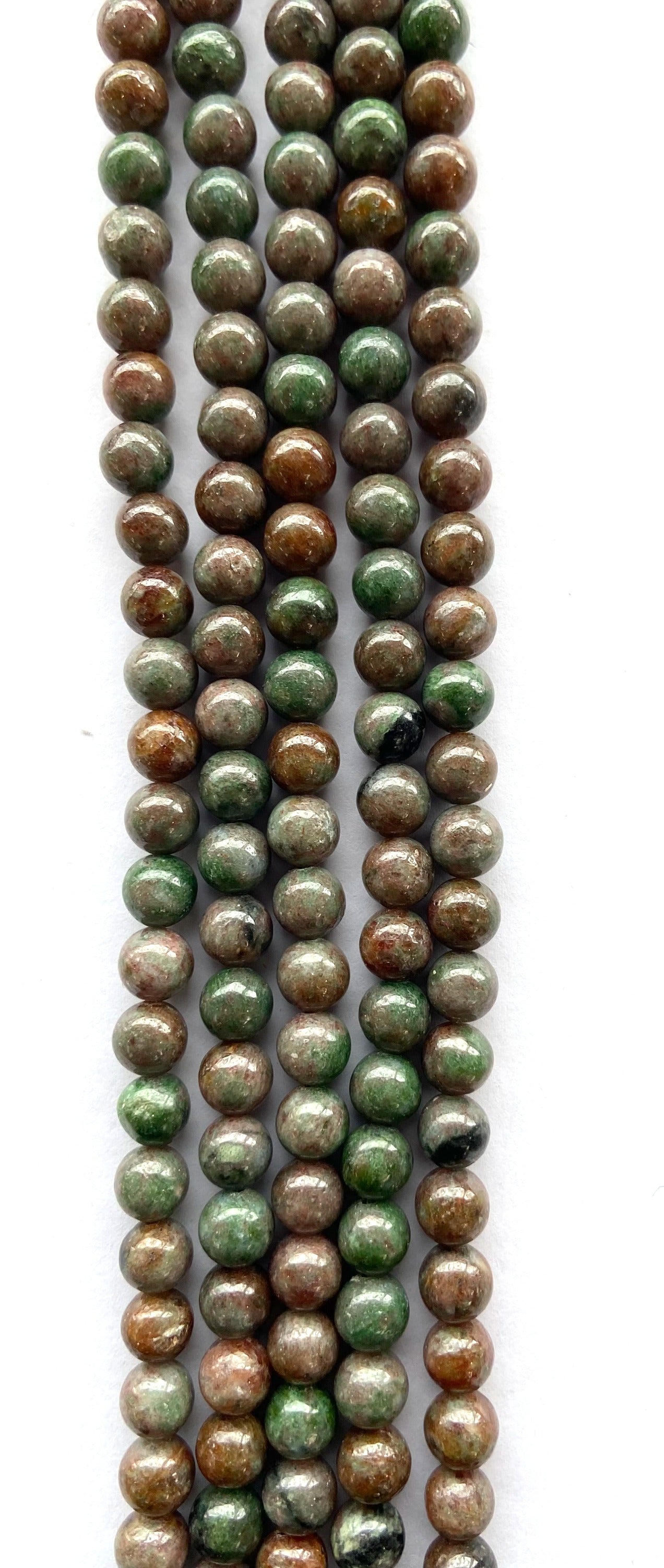 Kashgar Garnet Beads 6mm
