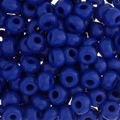 Czech Seed Beads 4-0 OP. ROYAL BLUE