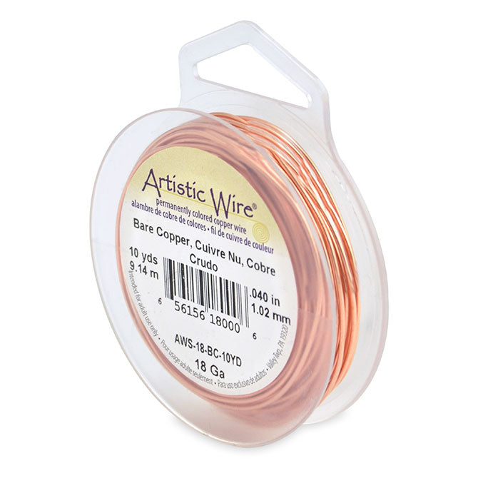 Bare Copper Wire 18g 10yd