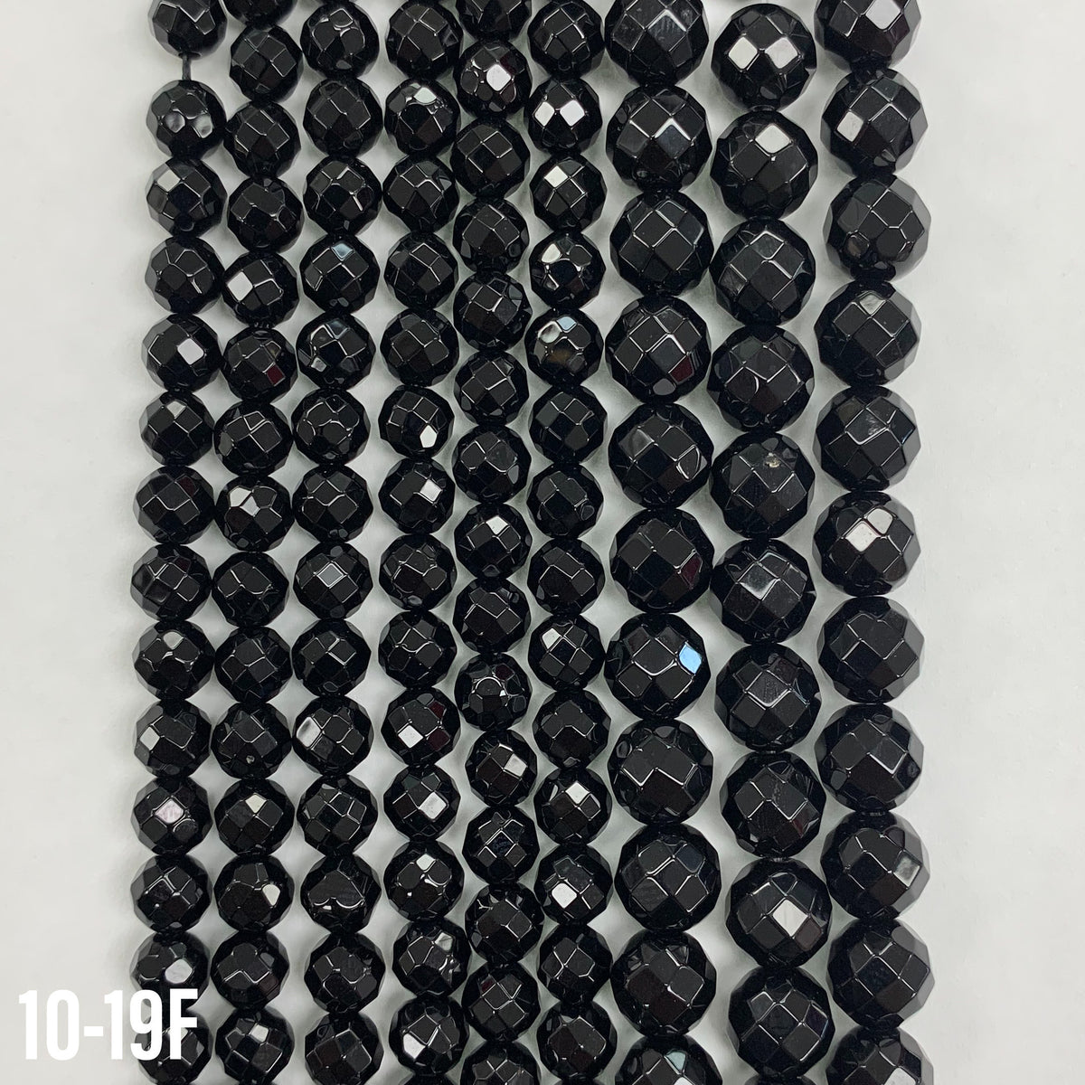 Natural Onyx Beads Faceted 8mm