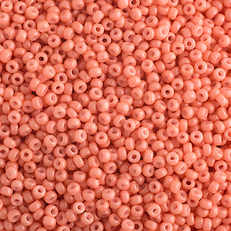 Miyuki Seed Beads  11-0 Medium SalmonPink OP. Durac