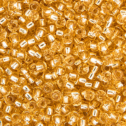 Miyuki Seed Beads 6-0 Lt. Gold S-L