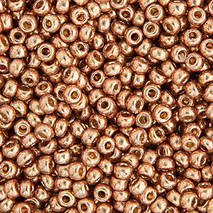 Miyuki Seed Beads 11-0 GLVZD Duracoat Champagne