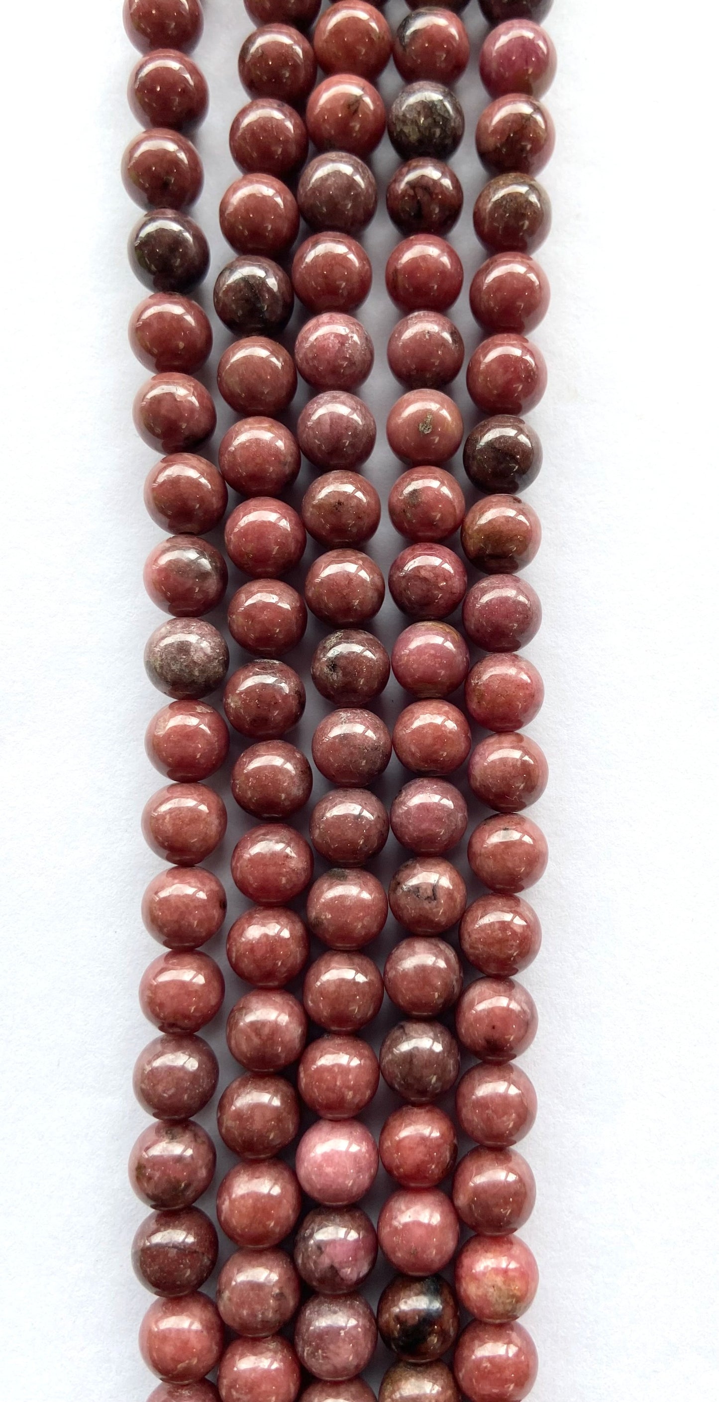 Rose Jasper Beads 6 mm