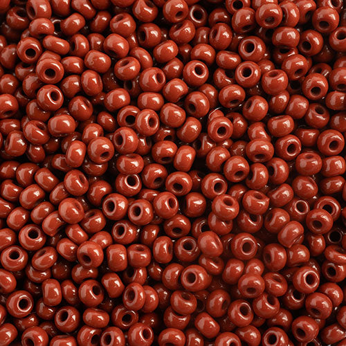 Czech Seed Beads 10-0 OP. LT. BROWN