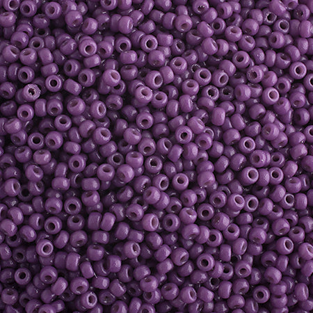 Miyuki Seed Beads  15-0 Dark Orchid OP. Duracoat