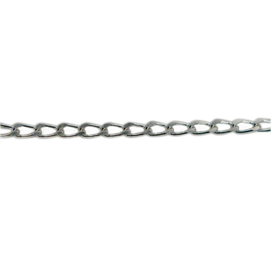 Long Curb Link Unfinished Chain Sold By The Foot.