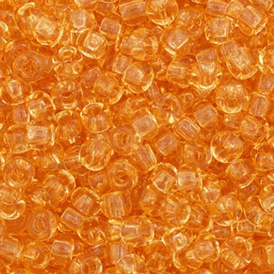 Czech Seed Beads  11-0 LT. Topaz TR.