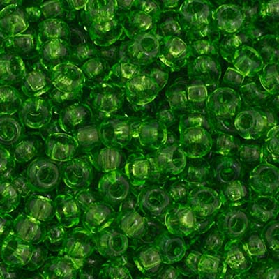 Czech Seed Beads 11-0 Transparent Chartreuse 23g Vial
