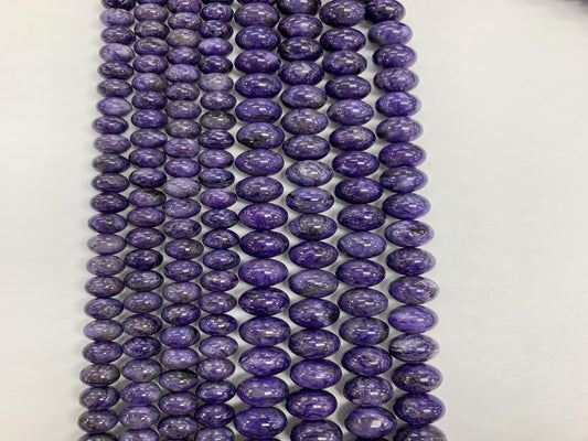 Natural Charoite Beads 8mm