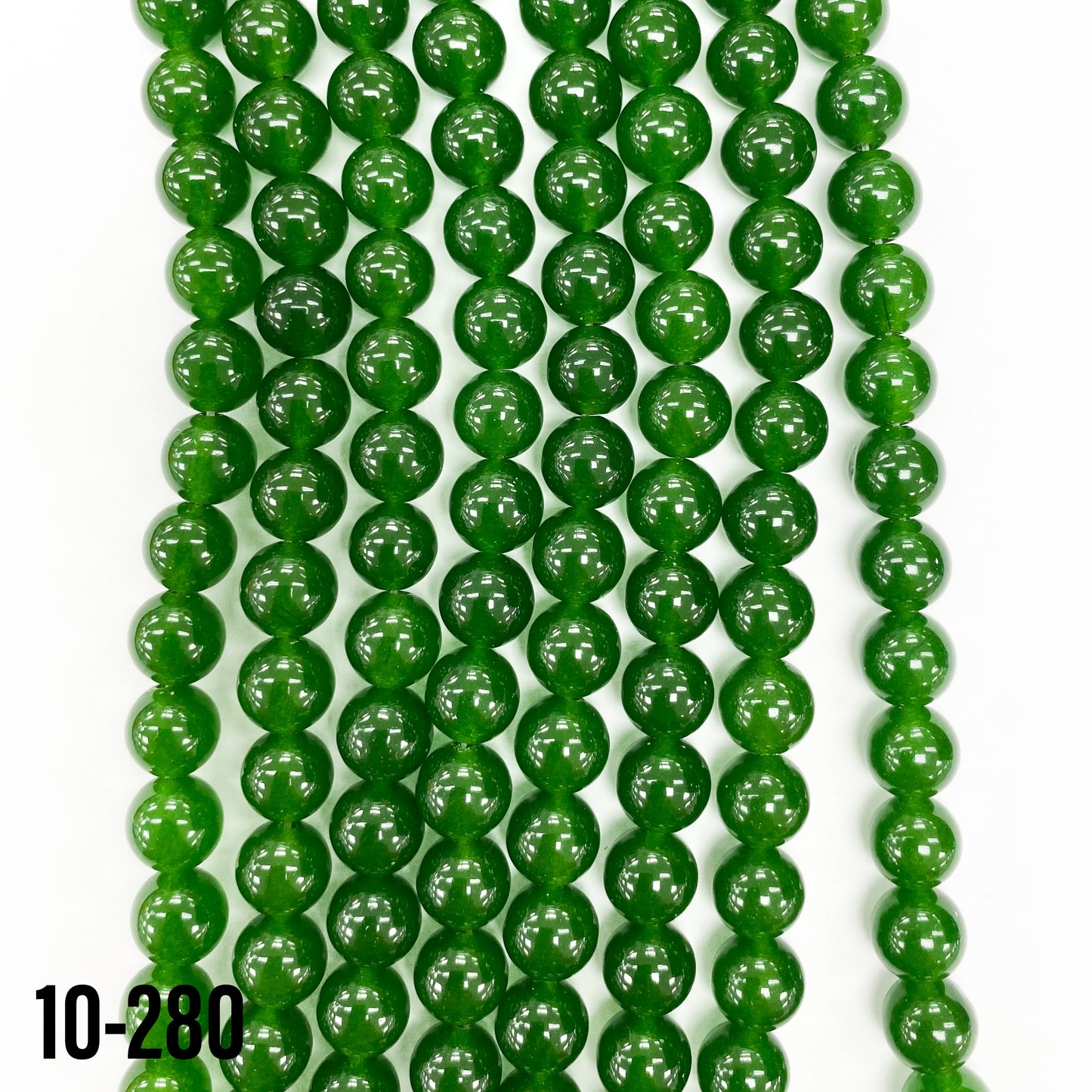 Dyed Green Jade 8mm