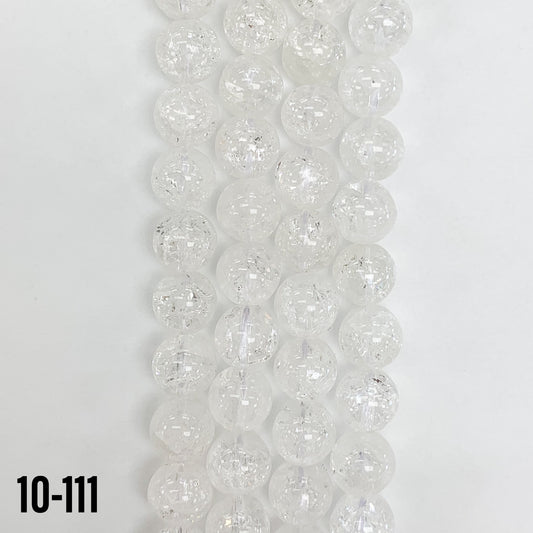 Natural Crackle Quartz Beads 8mm