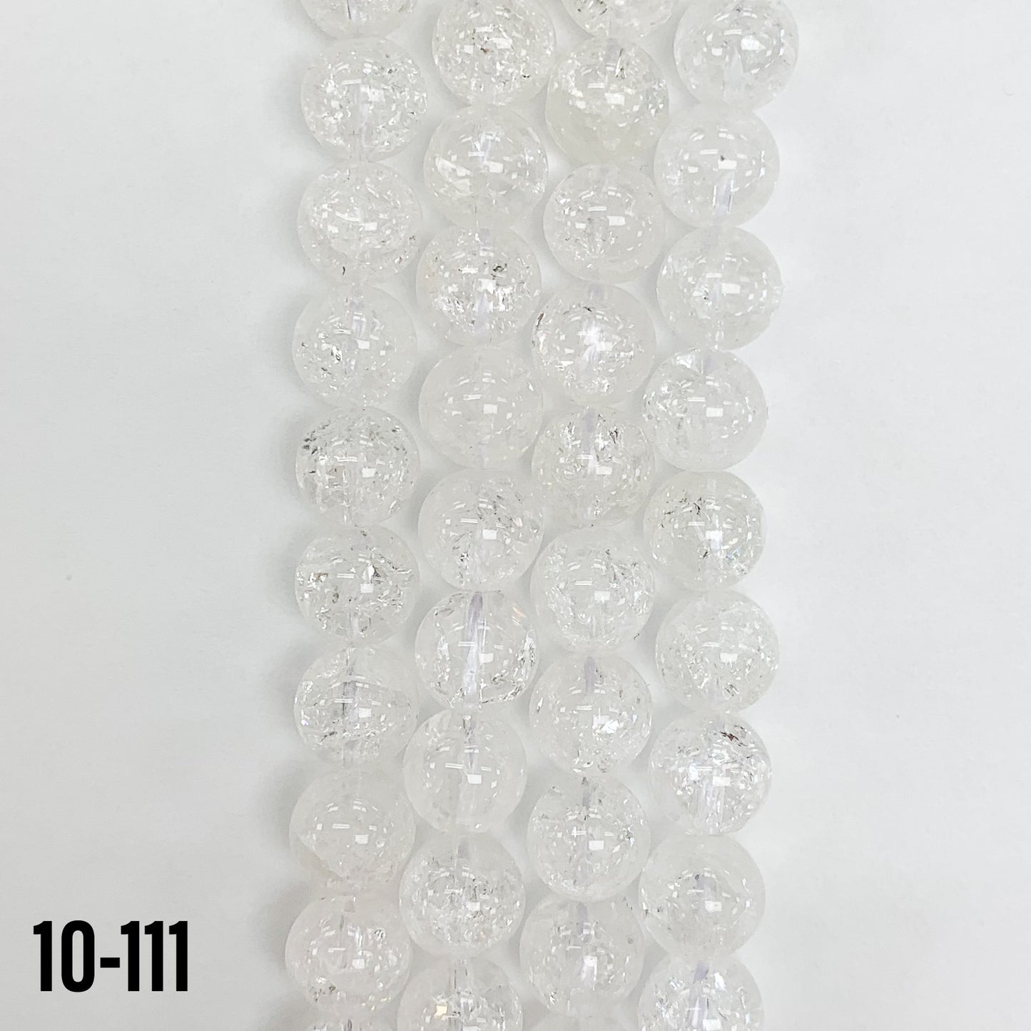 Natural Crackle Quartz Beads 6mm