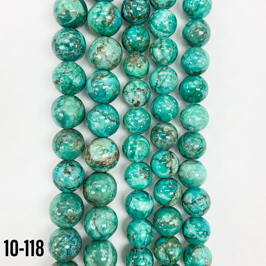 african howlite green 6mm