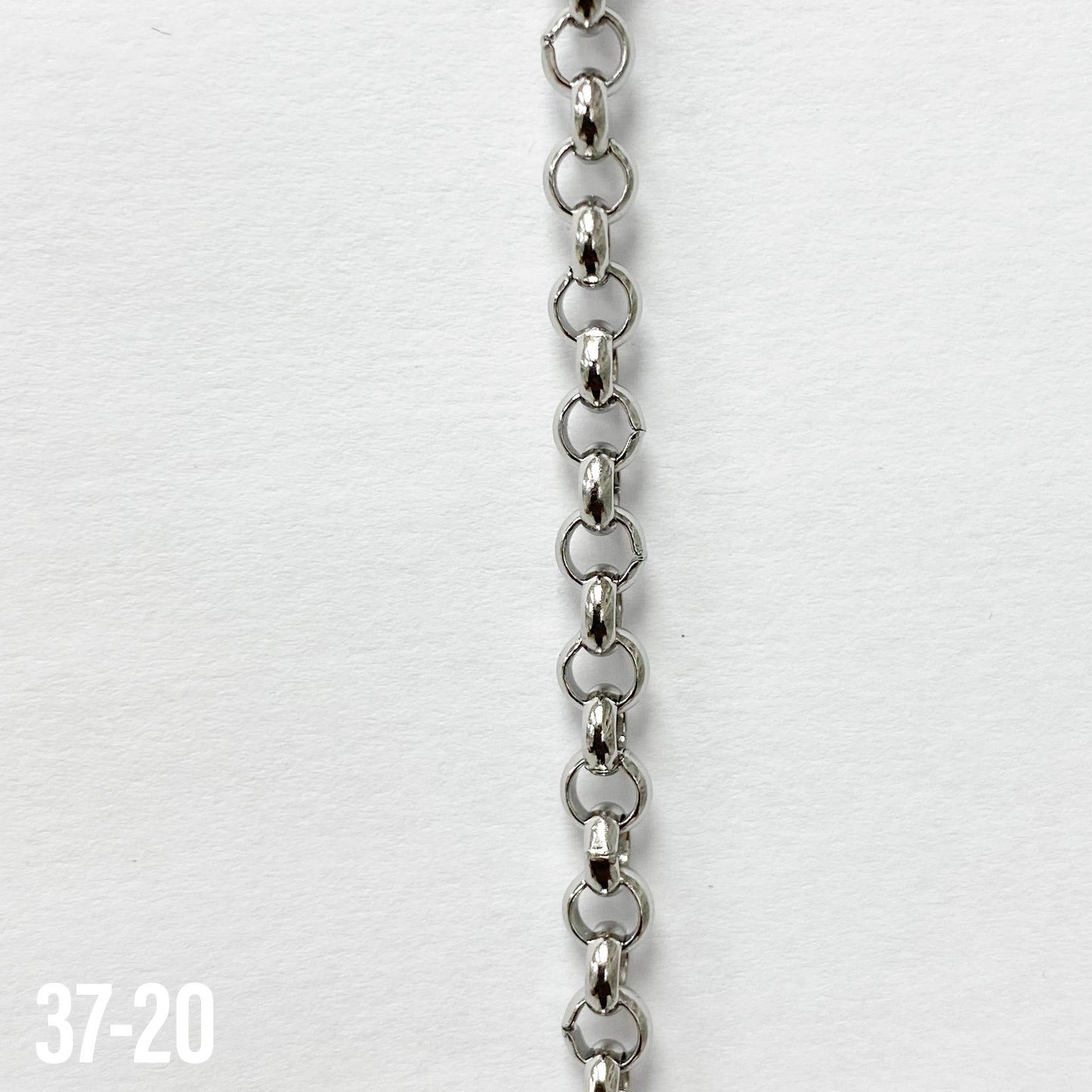 304 Stainless Steel Rolo Chain 4mm (yard)
