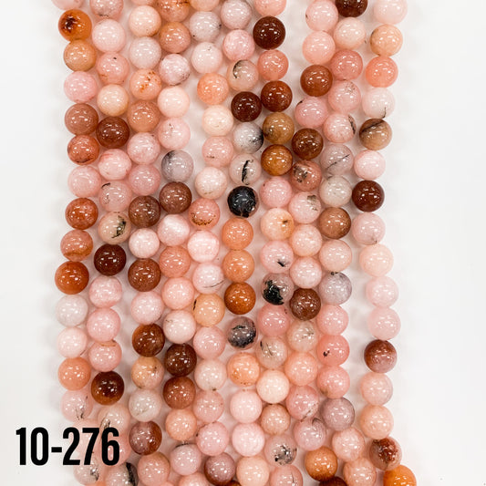 Pink Denderite Opal 6mm
