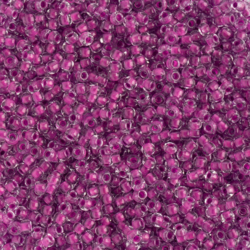 Czech Seed Beads 10-0 Crystal C-L Neon Purple