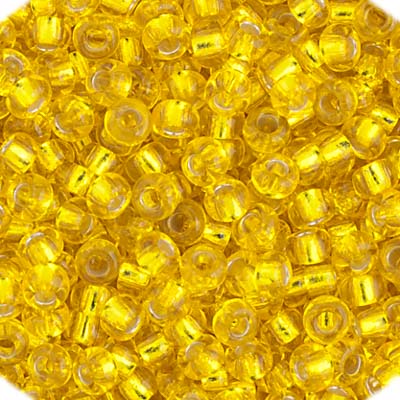 Czech Seed Beads  11-0 Yellow S-L