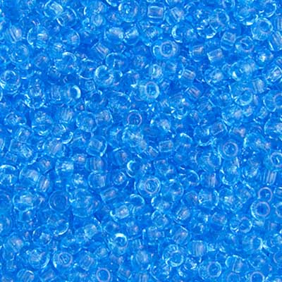 Czech Seed Beads  10-0 TR LT. AQUA