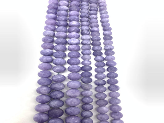 Natural Matte Aquamarine LQ Beads 8mm