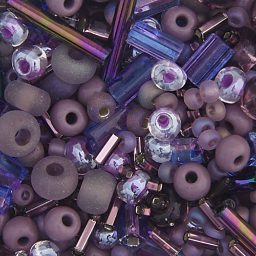 Czech Seed Beads 10-0 Assorted 10-0 Purple