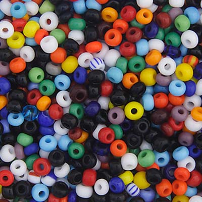 Czech Seed Beads 8-0 OP. ASSORTED