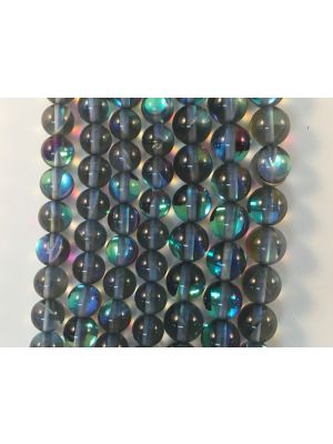 Black Moon Light QZ (Man-Made) Beads 8mm