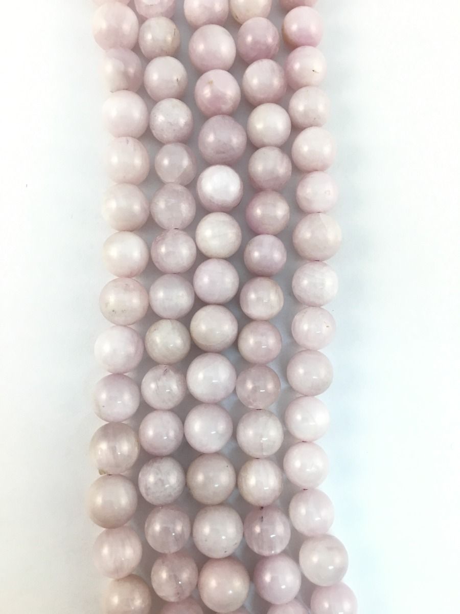 Natural Kunzite Beads 8-9mm