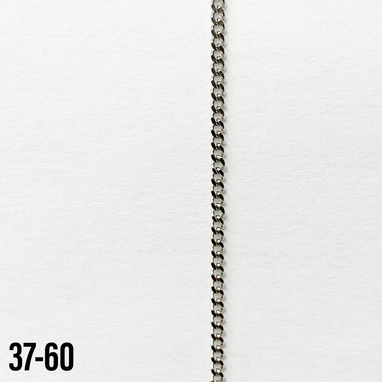 304 Stainless Steel 1.5mm Curb Chain (yard)