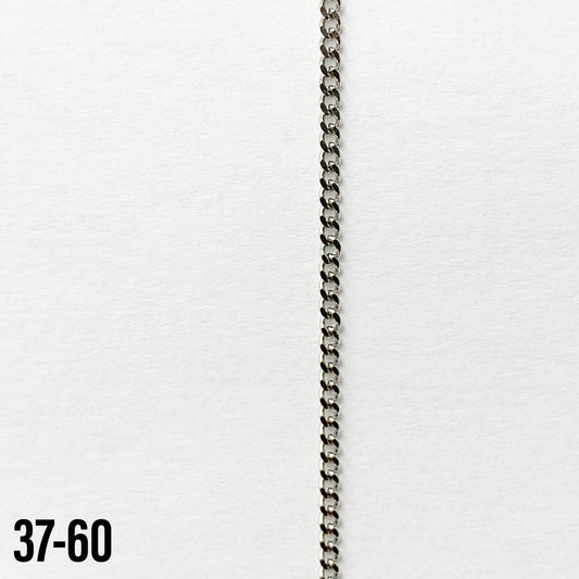 304 Stainless Steel 1.5mm Curb Chain (yard)