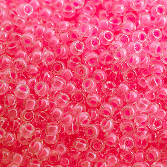 Miyuki Seed Beads 11-0 Pink Luminous Neon C-L